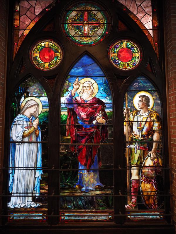Van Duzer Memorial Window:  Moses