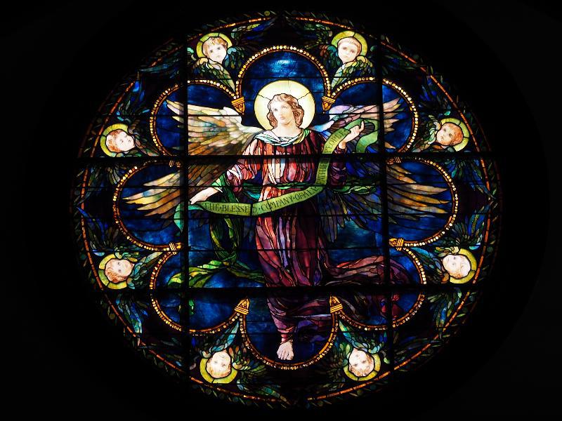 Pendleton Memorial Window:  Archangel of Resurrection