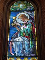 Cheesborough Memorial Window: Angel Presenting the Wine Cheesborough Memorial Window: Angel Presenting the Wine