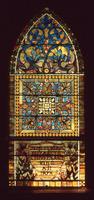 King Memorial Window: ornamental King Memorial Window: ornamental