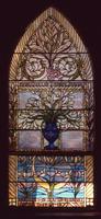 Phinney Memorial Window: ornamental with lilies Phinney Memorial Window: ornamental with lilies