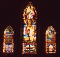 Berkeley Memorial Window: St. Michael Berkeley Memorial Window: St. Michael