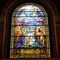Glenn Memorial Window: The Spirits and Souls of the Righteous Glenn Memorial Window: The Spirits and Souls of the Righteous