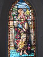 Coe Memorial Window: Hope Coe Memorial Window: Hope