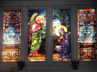 Van Wyck Memorial Window: Annunciation of the Incarnation to Mary by the Archangel Gabriel Van Wyck Memorial Window: Annunciation of the Incarnation to Mary by the Archangel Gabriel