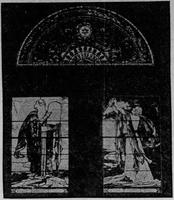 Frank Memorial Window: Moses and the Ten Commandments Frank Memorial Window: Moses and the Ten Commandments