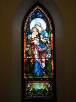 Peck Memorial Window: Madonna and Child Peck Memorial Window: Madonna and Child