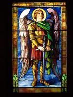 Thomas Memorial Window: St. Michael Archangel Thomas Memorial Window: St. Michael Archangel