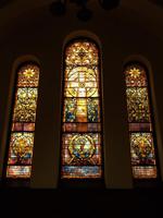 Humphrey Memorial Window: ornamental with cross Humphrey Memorial Window: ornamental with cross