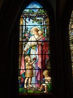 Wallbridge Memorial Window: Charity Wallbridge Memorial Window: Charity