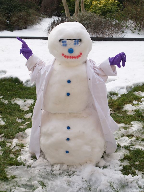 snow biochemist, Department of Biochemistry, Cambridge, England