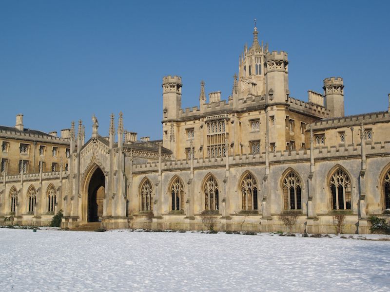 New Court, St John's College, Cambridge, England