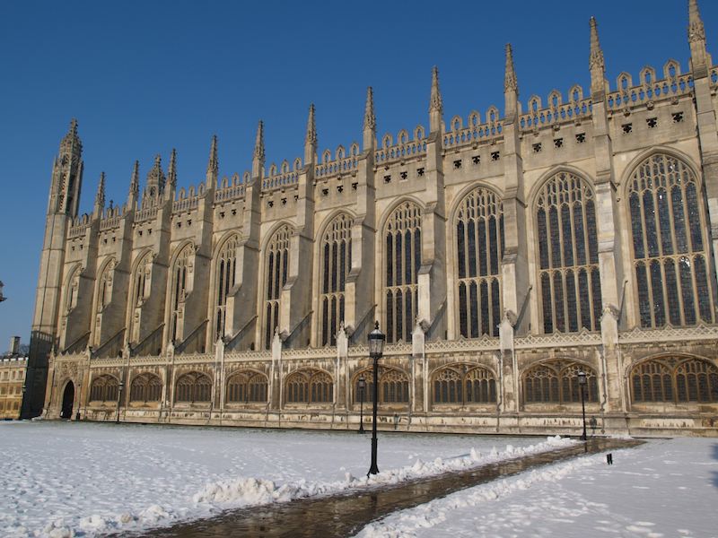 south range, King's College Chapel, Cambridge, England