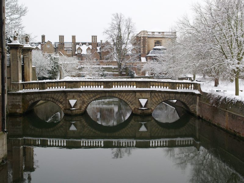 Kitchen Bridge, St John's College, Cambridge, England