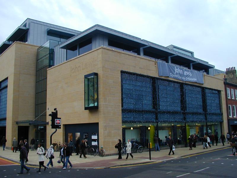 St Andrew's Street: John Lewis (Colin Stansfield-Smith and John Pardy Architects, Chapman Taylor)