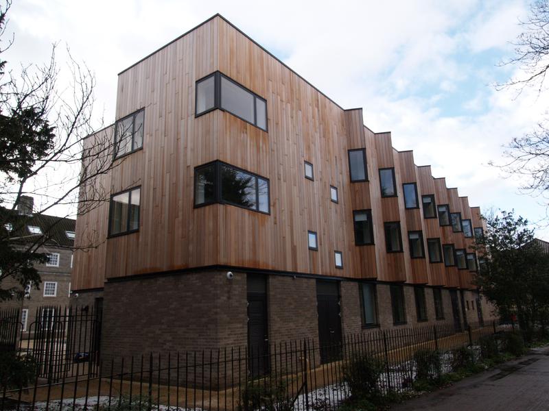 Clare College: Lerner Court: accomodation (van Heyningen and Haward, Bland, Brown and Cole)