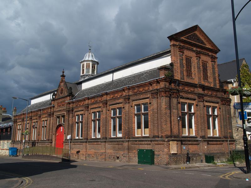 Mill Road: Bharat Bhavan (was Mill Road Library) (Frank Waters)