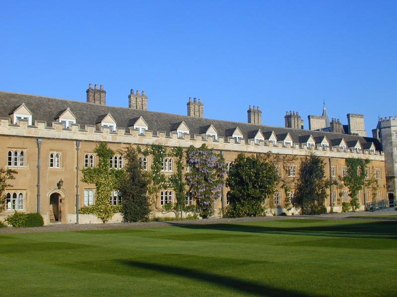 Trinity College: Great Court: east range