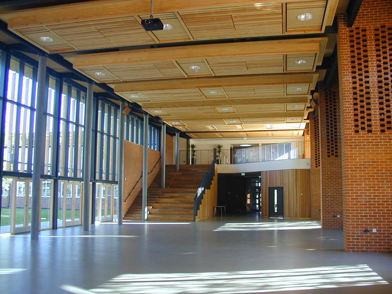 Coleridge Community College: Radegund Road: Radegund Hall (Haysom Ward Miller)