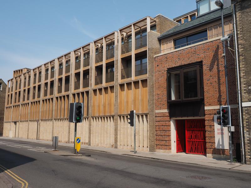 Jesus College; Wesley House: Jesus Lane: West Court (Niall McLaughlin Architects, Cowper Griffith Architects)