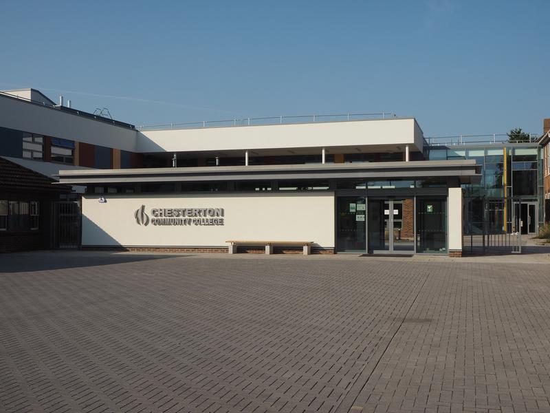 Chesterton Community College: Gilbert Road: classrooms and canteen (Atkins)
