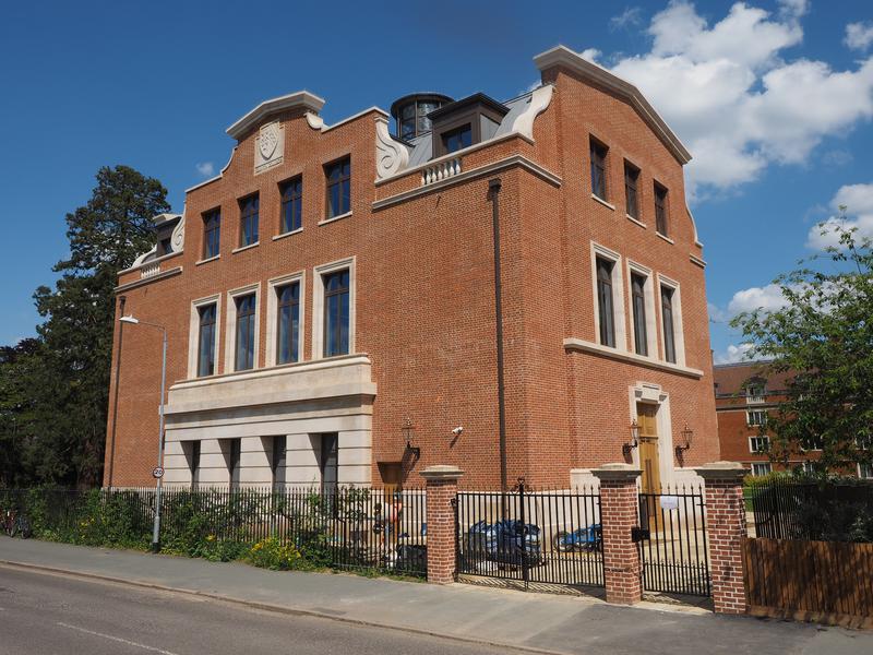 Selwyn College: Grange Road: Bartlam Library and Quarry Whitehouse auditorium (Porphyrios Associates)