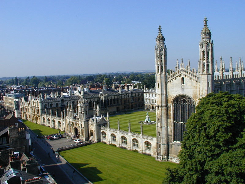 18 July 2000: looking southwest towards King's College