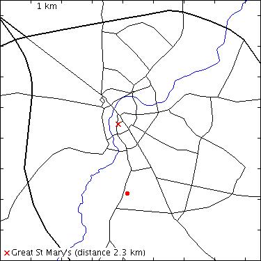 map for Barrow Road: 11