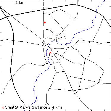 map for Roseford Road: 2