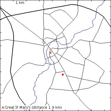 map for Fitzwilliam Road: 11-15
