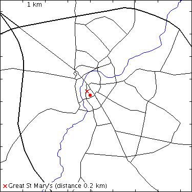 map for university: New Museums Site: Computer Laboratory