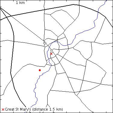 map for Millington Road: 33