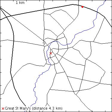 map for Cowley Road: Vitrum