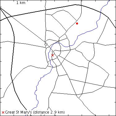 map for Green End Road: Brown's Field Youth and Community Centre, 31A