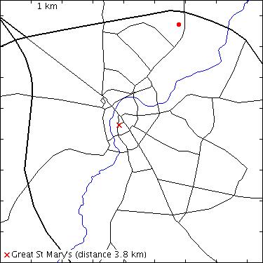 map for Cambridge Science Park: Milton Road: Napp Pharmaceutical