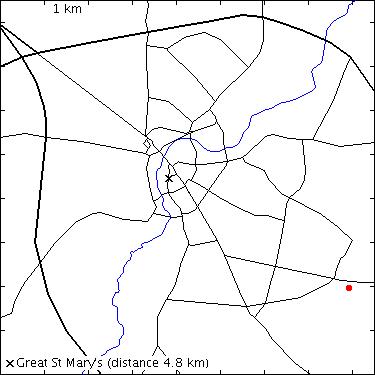 map for Peterhouse Technology Park: Fulbourn Road: ARM headquarters building
