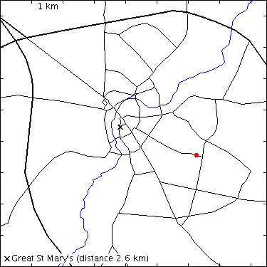 map for Mill Road: The Cam Foundry, 315-349