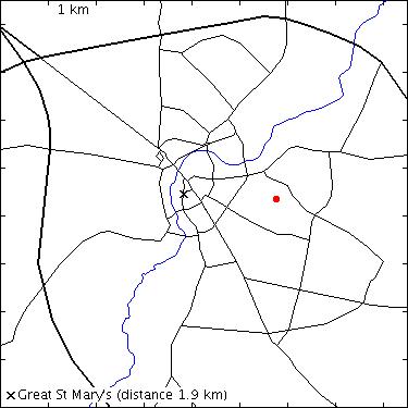 map for Clara Rackham Street: 2
