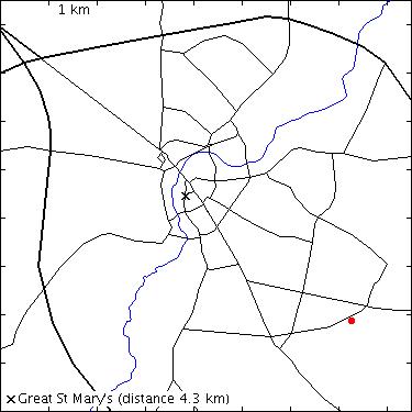 map for Sandell's Yard: 3-4