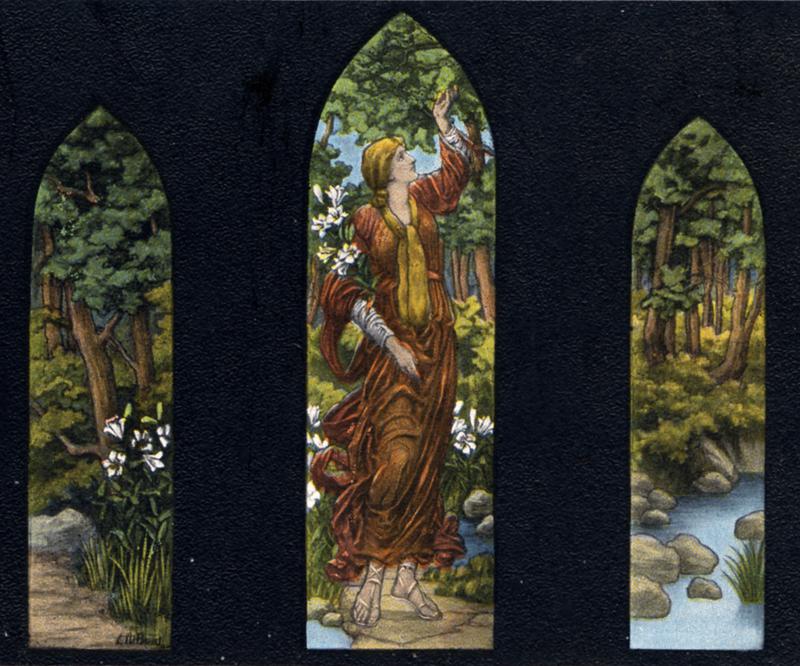 Sargent Memorial Window:  Hope
