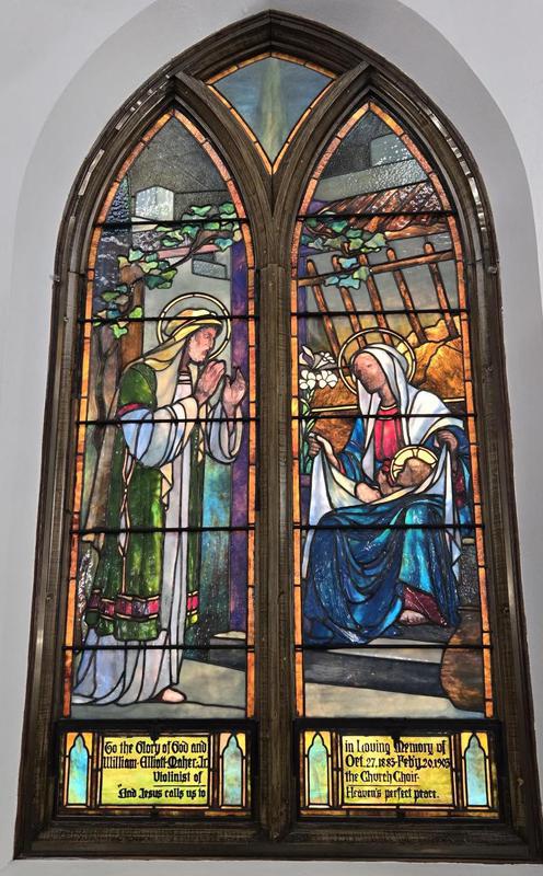 Maher Memorial Window:  Nativity