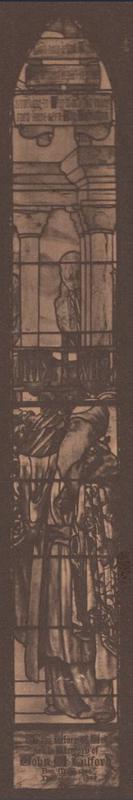 Tilford Memorial Window:  Simeon