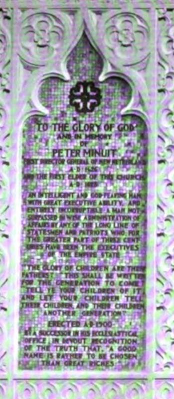 Minuit Memorial Tablet:  glass mosaic tablet