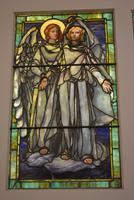 Kunhardt Memorial Window: The Angel of Life Lifting the Veil from the Mortal Kunhardt Memorial Window: The Angel of Life Lifting the Veil from the Mortal