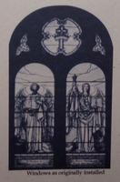 Donaldson Memorial Window: two angels Donaldson Memorial Window: two angels