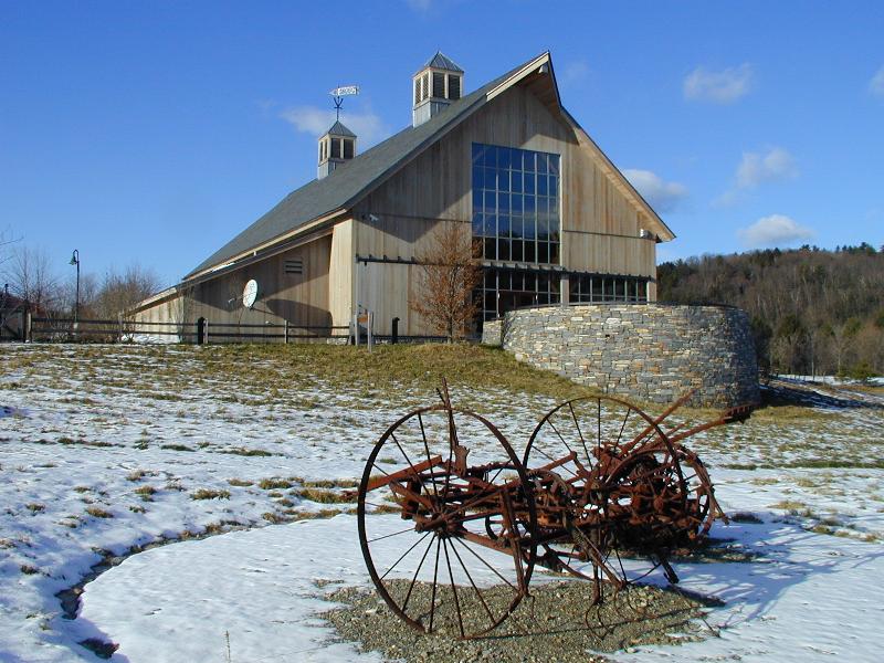 Guilford, Vermont (VT): Southeastern Vermont Welcome Center (1999, architect Timothy D. Smith and Associates with Vermont Timber Works)