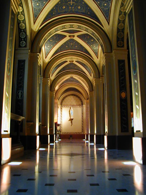 Paris, France: St Vincent de Paul, 95 Rue de Sevres: aisle (1817)