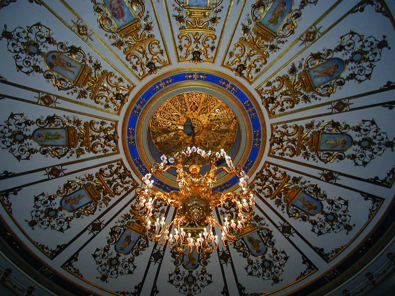 Goeteborg (Gothenburg), Sweden: Stora Teatern: ceiling (1859, architect Bror Carl Malmberg)