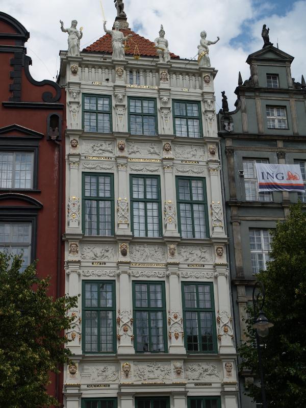 Gdansk, Poland: Golden House (Zlota Kamienica): facade (1618, designed by Abraham van den Blocke)