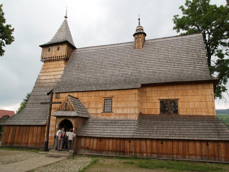 Debno Podhalanskie, Malopolska, Poland: Archangel Michael's Church: wooden church (15th c)